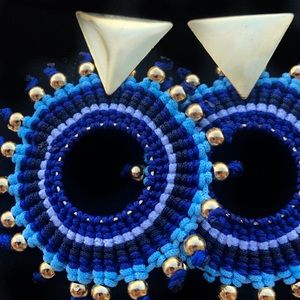 Hand Made Earrings. Colombian style